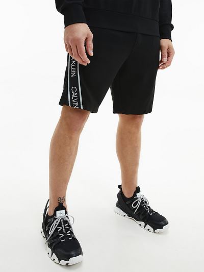 Calvin Klein Ruhák HU526307 | Calvin Klein Comfort Stretch Férfi Rövidnadrág Fekete